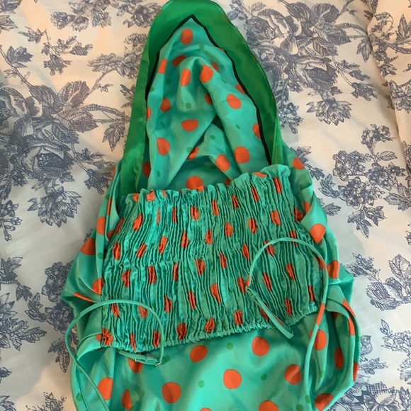 ZARA scarf top with elastic back - Picture 6 of 6